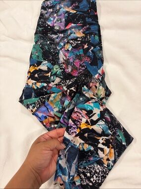 Abstract Multicolor Active Leggings lululemon